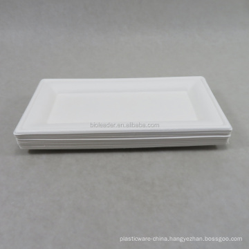 Bagasse Rectangular Plate Biodegradable Disposable Plate